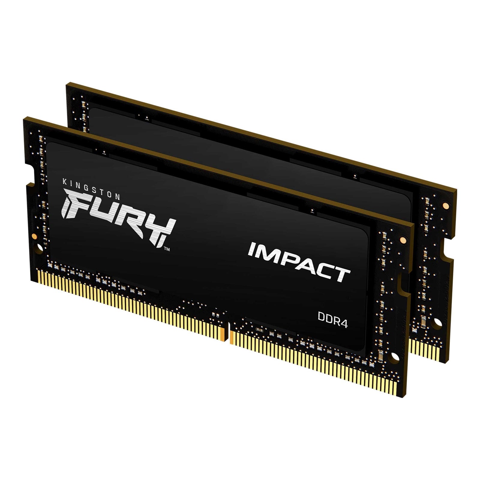 Kingston Fury Impact KF432S20IBK2/16 16GB DDR4 (2x8GB) 3200MHz,  Non ECC, CL20, 1.2V, SODIMM Memory Kingston Fury Impact KF432S20IBK2/16 16GB DDR4 (2x8GB) 3200MHz,  Non ECC, CL20, 1.2V, SODIMM Memory
